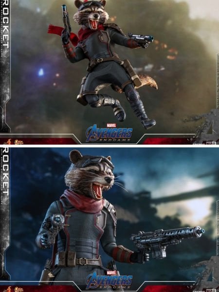 Avengers: Endgame - Rocket 1/6 Scale Koleksiyon Figürü