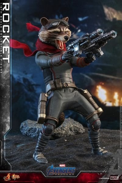 Avengers: Endgame - Rocket 1/6 Scale Koleksiyon Figürü