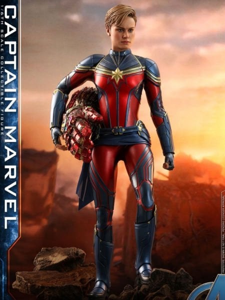 Avengers: Endgame - Captain Marvel 1/6 Scale Koleksiyon Figürü