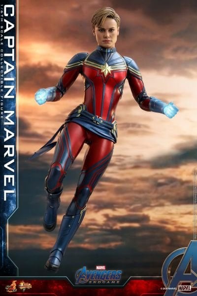 Avengers: Endgame - Captain Marvel 1/6 Scale Koleksiyon Figürü