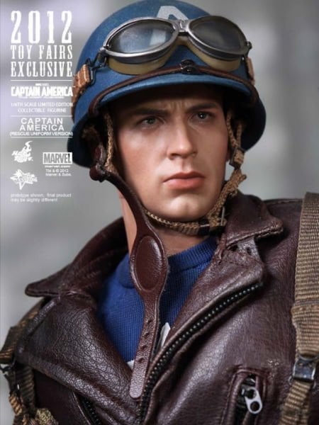 Captain America: The First Avenger - Captain America (Rescue Uniform Version) Limited Edition 1/6 Scale Koleksiyon Figürü