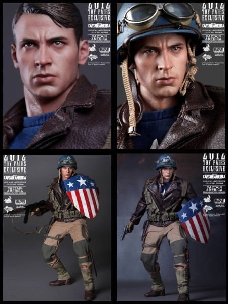 Captain America: The First Avenger - Captain America (Rescue Uniform Version) Limited Edition 1/6 Scale Koleksiyon Figürü