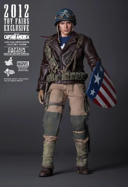 Captain America: The First Avenger - Captain America (Rescue Uniform Version) Limited Edition 1/6 Scale Koleksiyon Figürü