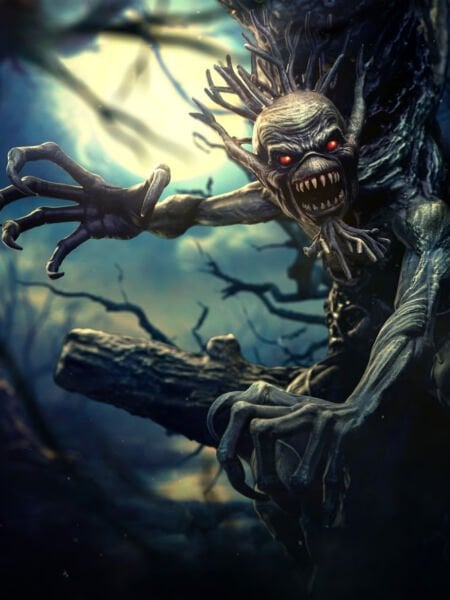 Fear of the Dark - Iron Maiden Eddie Deluxe 1/10 Art Scale Limited Edition Heykel