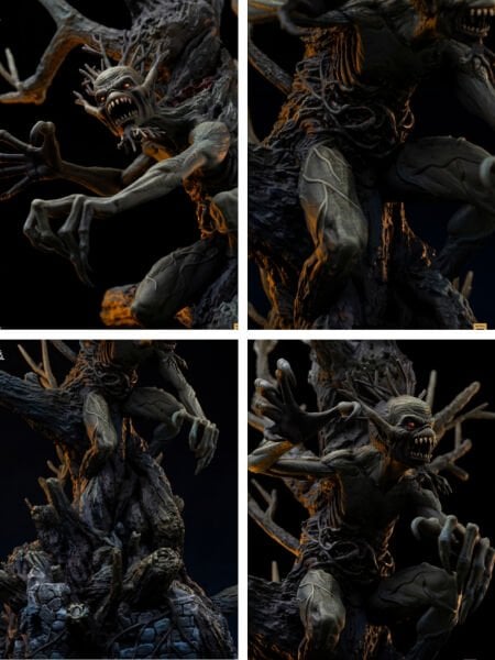 Fear of the Dark - Iron Maiden Eddie Deluxe 1/10 Art Scale Limited Edition Heykel