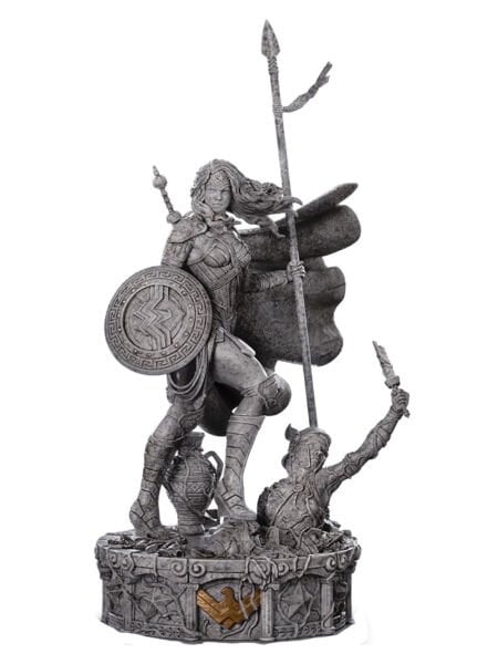 DC Comics - Wonder Woman Unleashed (Marble Edition) Deluxe 1/10 Art Scale Limited Edition Heykel