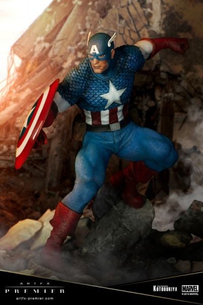 Marvel Captain America ARTFX Premier Statue Heykel
