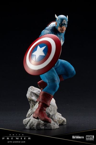Marvel Captain America ARTFX Premier Statue Heykel