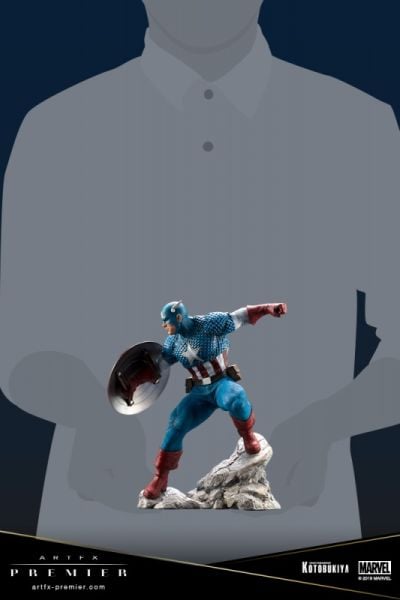 Marvel Captain America ARTFX Premier Statue Heykel