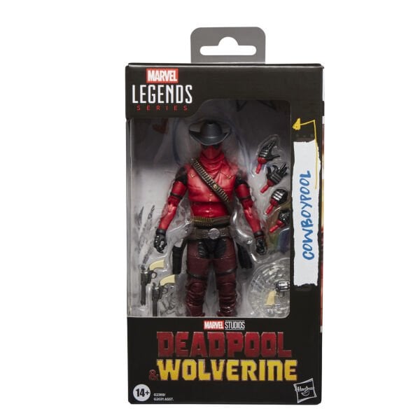 Marvel Legends Cowboypool, Deadpool & Wolverine Aksiyon Figürü
