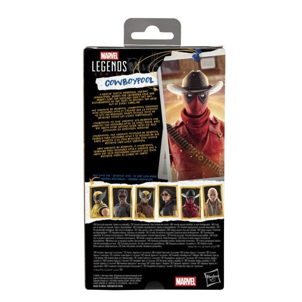 Marvel Legends Cowboypool, Deadpool & Wolverine Aksiyon Figürü