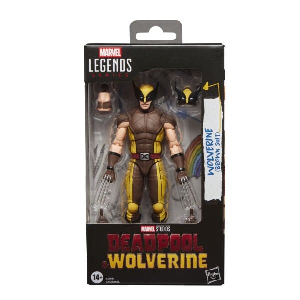 Marvel Legends Wolverine (Brown Suit), Deadpool & Wolverine Aksiyon Figürü