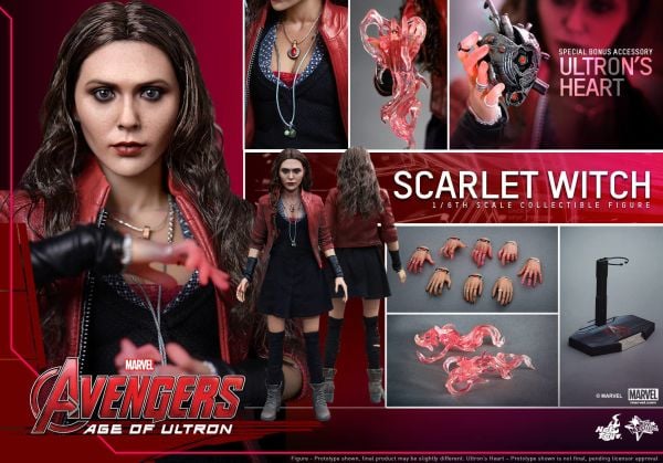 Avengers: Age of Ultron - Scarlet Witch 1/6 Scale Koleksiyon Figürü