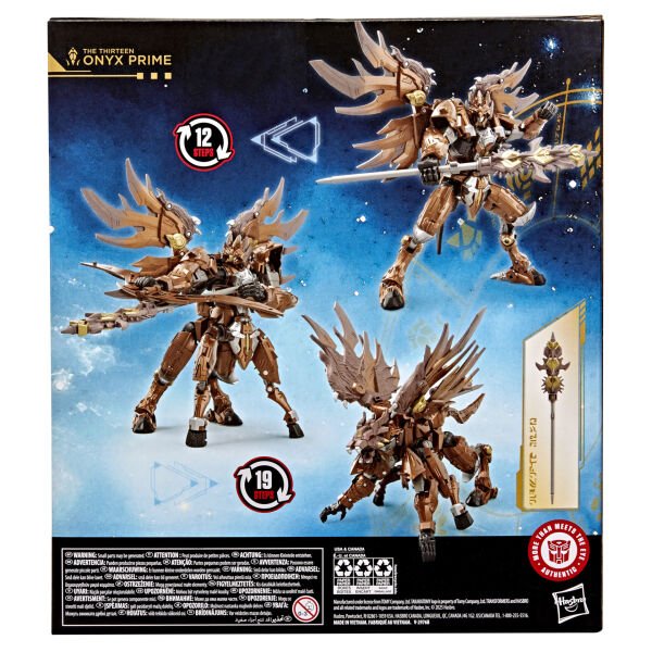 Transformers Age of the Primes Leader Class The Thirteen Onyx Prime Aksiyon Figürü
