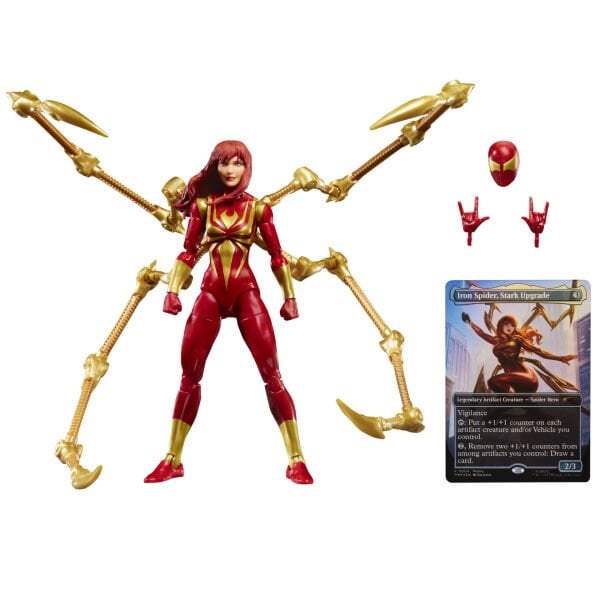 Marvel Legends Magic: The Gathering Mary Jane Watson (Iron Spider) Aksiyon Figürü