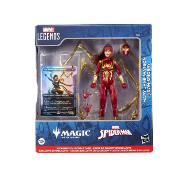 Marvel Legends Magic: The Gathering Mary Jane Watson (Iron Spider) Aksiyon Figürü