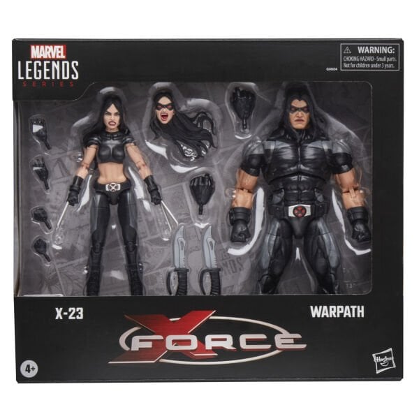 Marvel Legends X-Force X-23 & Warpath, Marvel Comics İkili Aksiyon Figürü