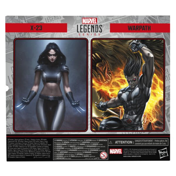 Marvel Legends X-Force X-23 & Warpath, Marvel Comics İkili Aksiyon