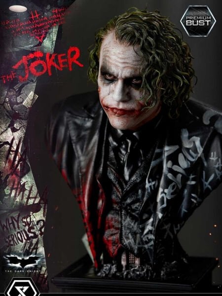 The Dark Knight - The Joker 1/3 Scale Limited Edition Premium Büst