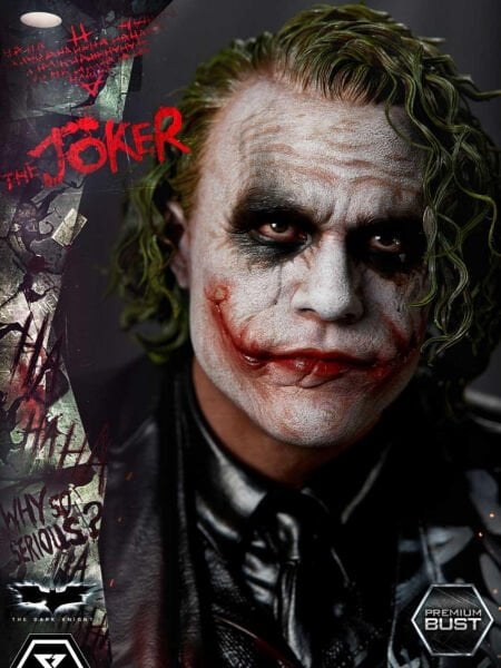 The Dark Knight - The Joker 1/3 Scale Limited Edition Premium Büst