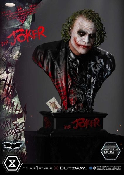 The Dark Knight - The Joker 1/3 Scale Limited Edition Premium Büst