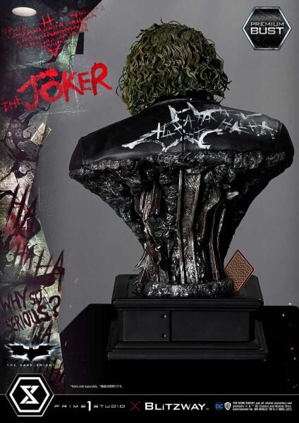 The Dark Knight - The Joker 1/3 Scale Limited Edition Premium Büst