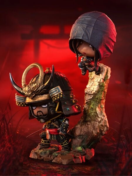 Assassin's Creed Shadows - Qlectors Yasuke & Naoe Koleksiyon Figürü