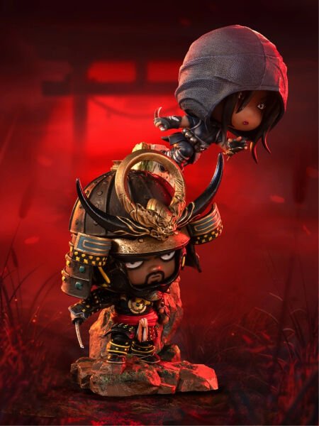 Assassin's Creed Shadows - Qlectors Yasuke & Naoe Koleksiyon Figürü
