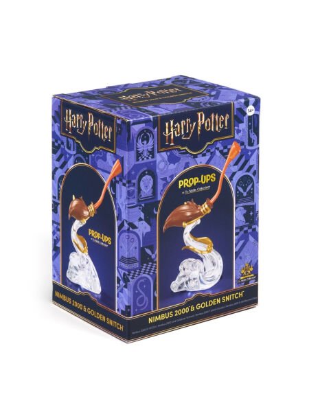 Harry Potter Prop Ups - Nimbus 2000 & Golden Snitch