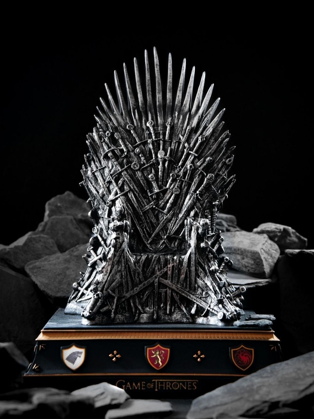 Game of Thrones - Iron Throne Single Bookend (Kitap Desteği)