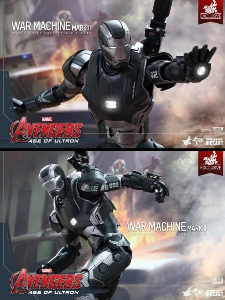 Avengers: Age of Ultron - War Machine Mark II 1/6 Scale Diecast Koleksiyon Figürü