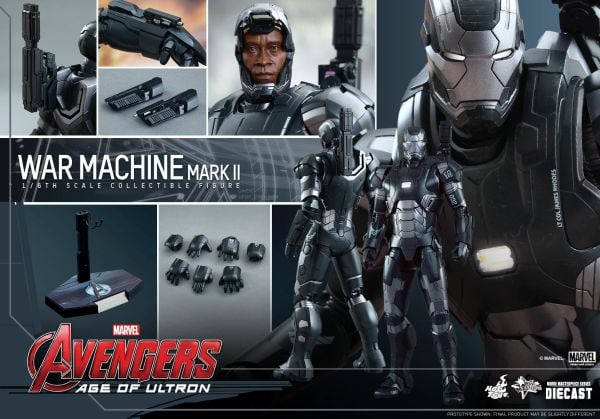 Avengers: Age of Ultron - War Machine Mark II 1/6 Scale Diecast Koleksiyon Figürü