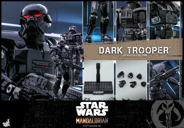 Star Wars: The Mandalorian - Dark Trooper 1/6 Scale Koleksiyon Figürü
