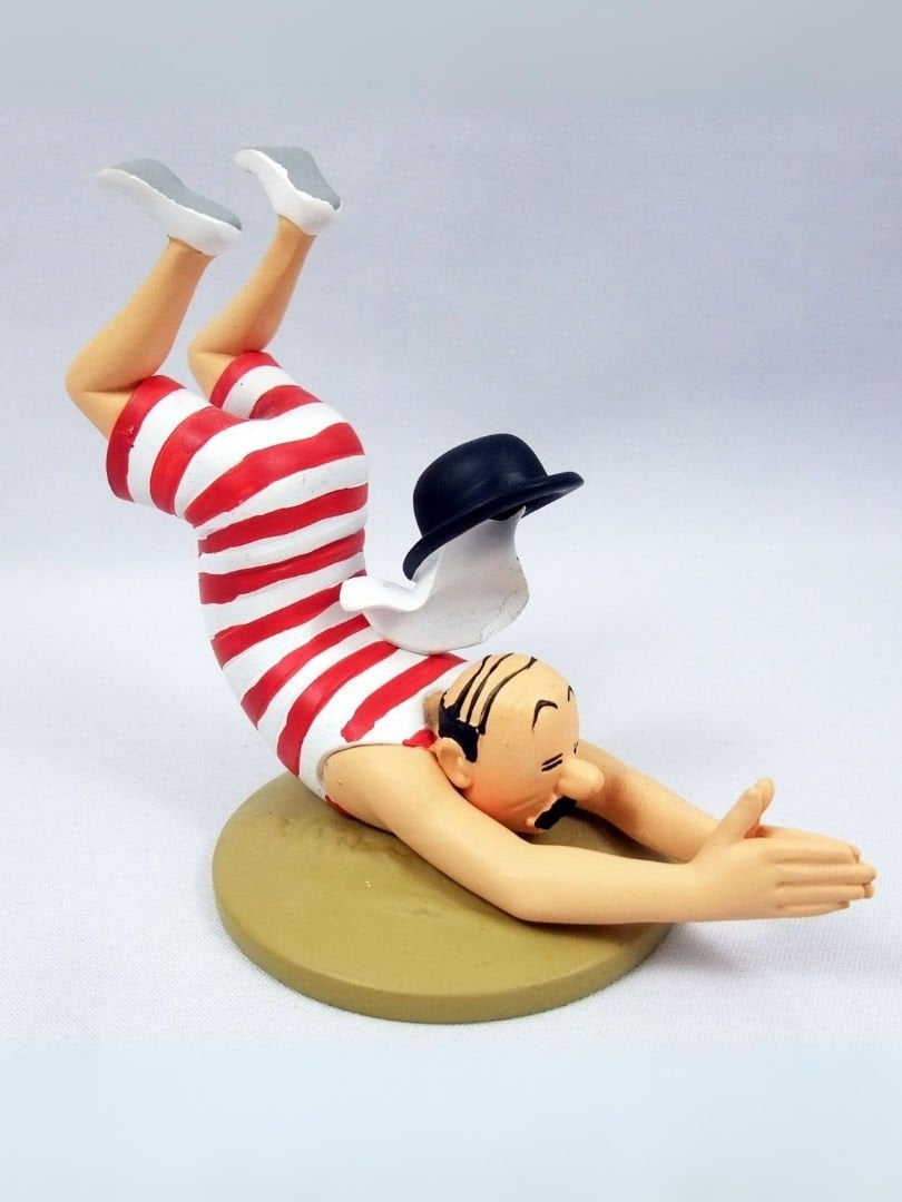 Tintin - Thompson in Swimsuit Heykel