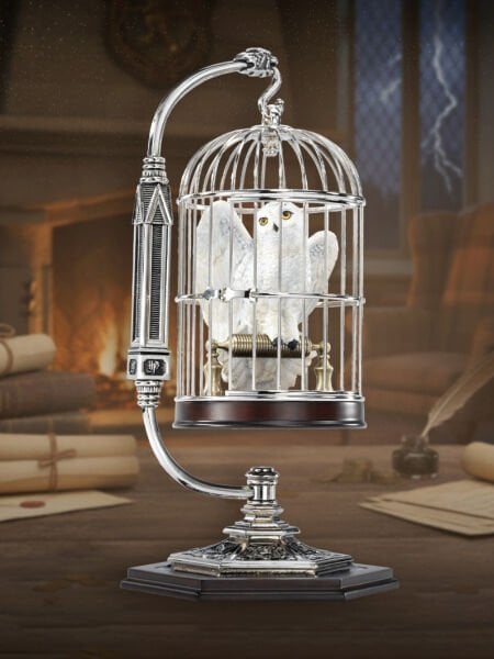 Harry Potter - Miniature Hedwig and Cage Heykel