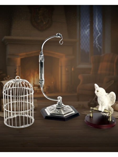 Harry Potter - Miniature Hedwig and Cage Heykel