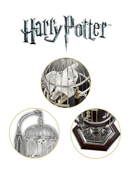 Harry Potter - Miniature Hedwig and Cage Heykel
