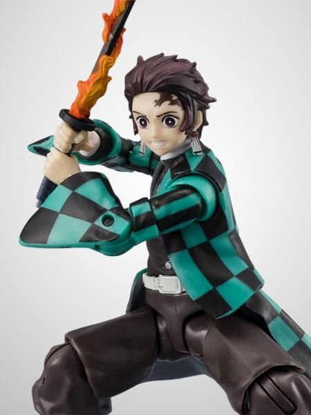 Demon Slayer: Kimetsu no Yaiba - Ultimate Legends HD Tanjiro Kamado (Hinokami Kagura) Anime Aksiyon Figürü