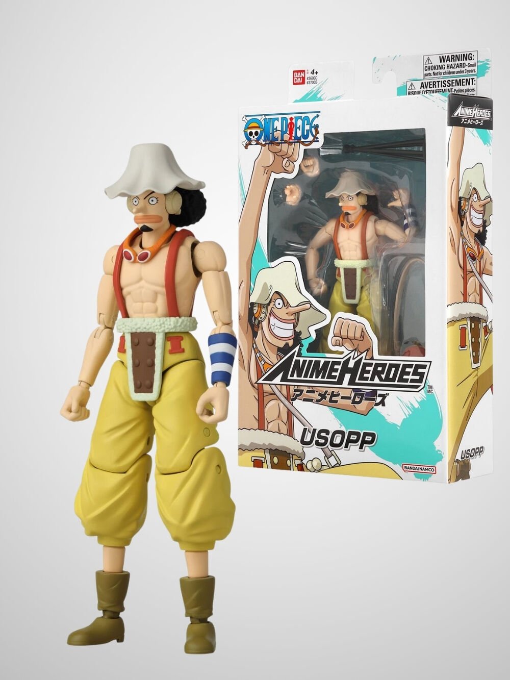 Usopp’n One Piece - Anime Heroes Usopp Aksiyon Figürü