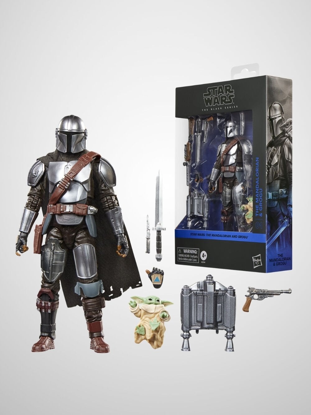 Star Wars Black Series The Mandalorian & Grogu Deluxe, Star Wars: The Mandalorian & Grogu Aksiyon Figür Seti