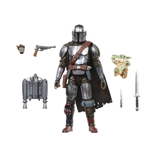Star Wars Black Series The Mandalorian & Grogu Deluxe, Star Wars: The Mandalorian & Grogu Aksiyon Figür Seti