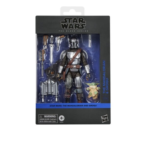 Star Wars Black Series The Mandalorian & Grogu Deluxe, Star Wars: The Mandalorian & Grogu Aksiyon Figür Seti