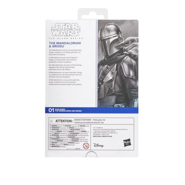 Star Wars Black Series The Mandalorian & Grogu Deluxe, Star Wars: The Mandalorian & Grogu Aksiyon Figür Seti