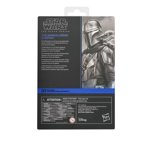 Star Wars Black Series The Mandalorian & Grogu Deluxe, Star Wars: The Mandalorian & Grogu Aksiyon Figür Seti