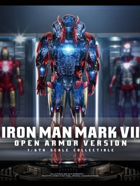 Iron Man 3 - Iron Man Mark VII (Open Armor Version) 1/6 Scale Diaroma Figürü