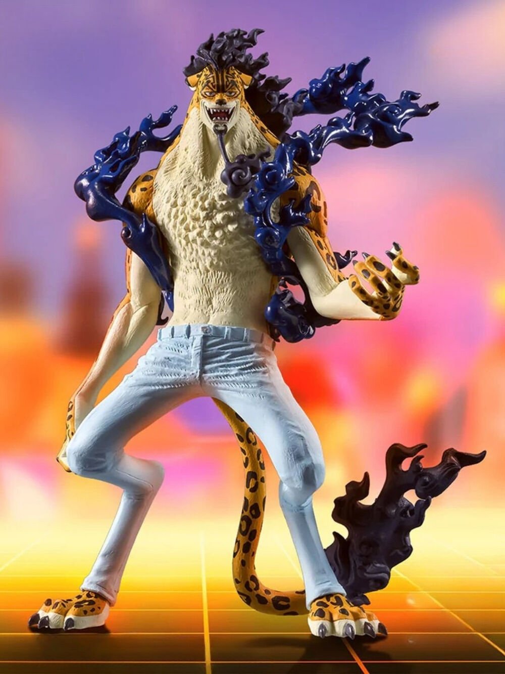 One Piece - Rob Lucci King of Artist (Awakening Ver.) Anime Figür