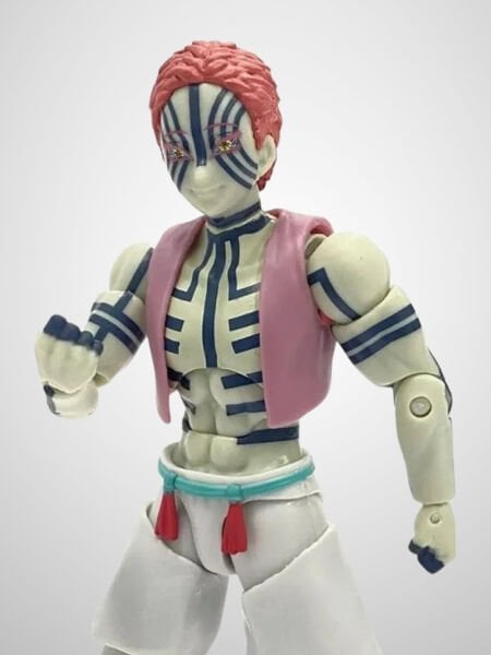 Demon Slayer: Kimetsu no Yaiba - Akaza Ultimate Legends HD Anime Aksiyon Figürü