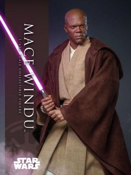 Star Wars: Attack of the Clones - Mace Windu 1/6 Scale Koleksiyon Figürü