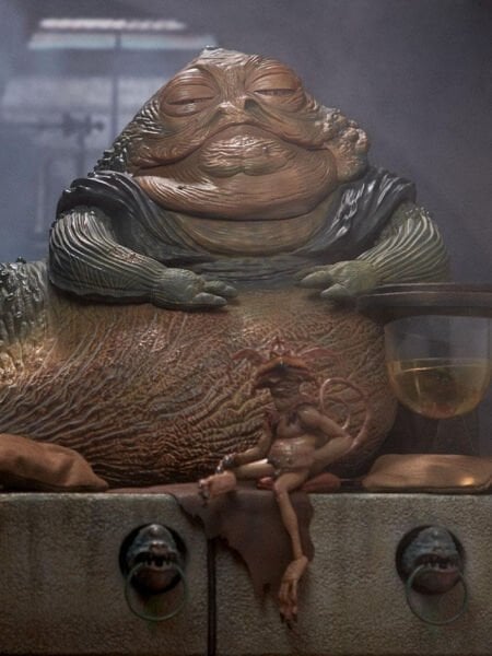 Star Wars:  Return of the Jedi - Jabba the Hutt and Throne Deluxe 1/6 Scale Koleksiyon Figür Seti