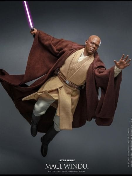 Star Wars: Attack of the Clones - Mace Windu 1/6 Scale Koleksiyon Figürü